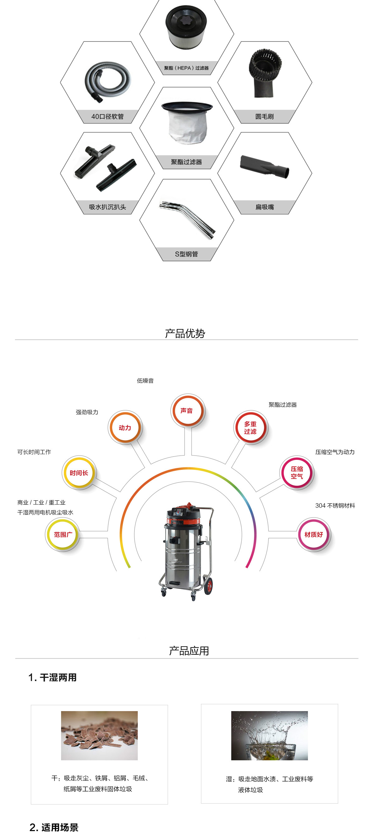 气动工业吸尘器厂家